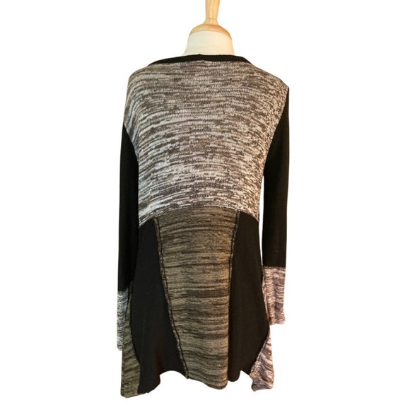 Style & Company Black & Brown Textured Sweater - Picture 3 of 3